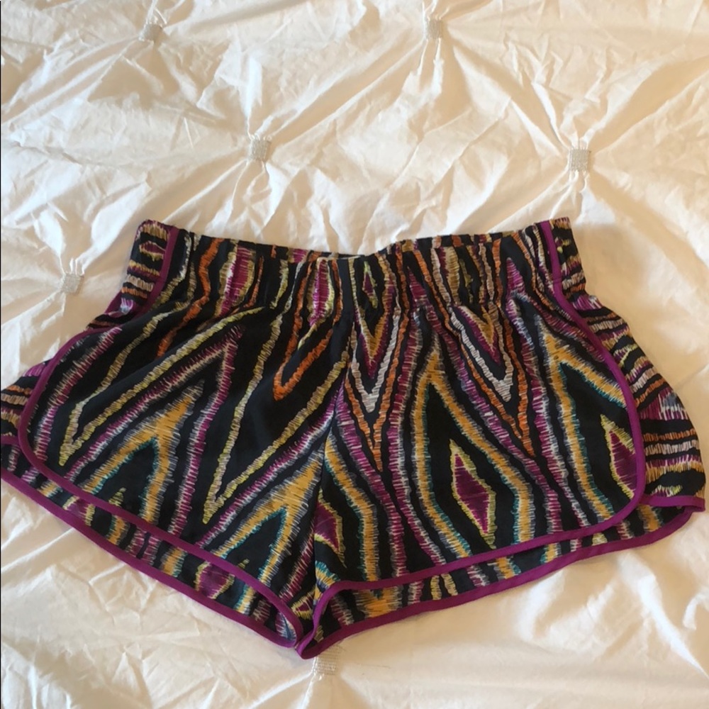 Lavender Brown Silky Shorts